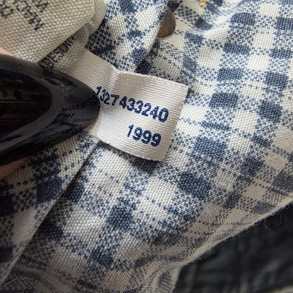 VTG 90s American Eagle Distressed Denim Mini Skirt Size 10 Dated 1999 - Picture 15 of 15